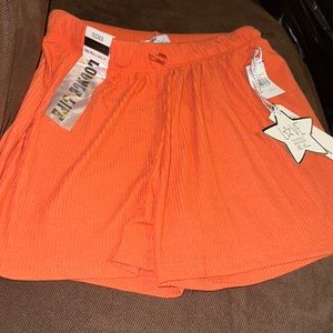 Orange shorts